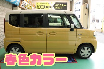 春色の車